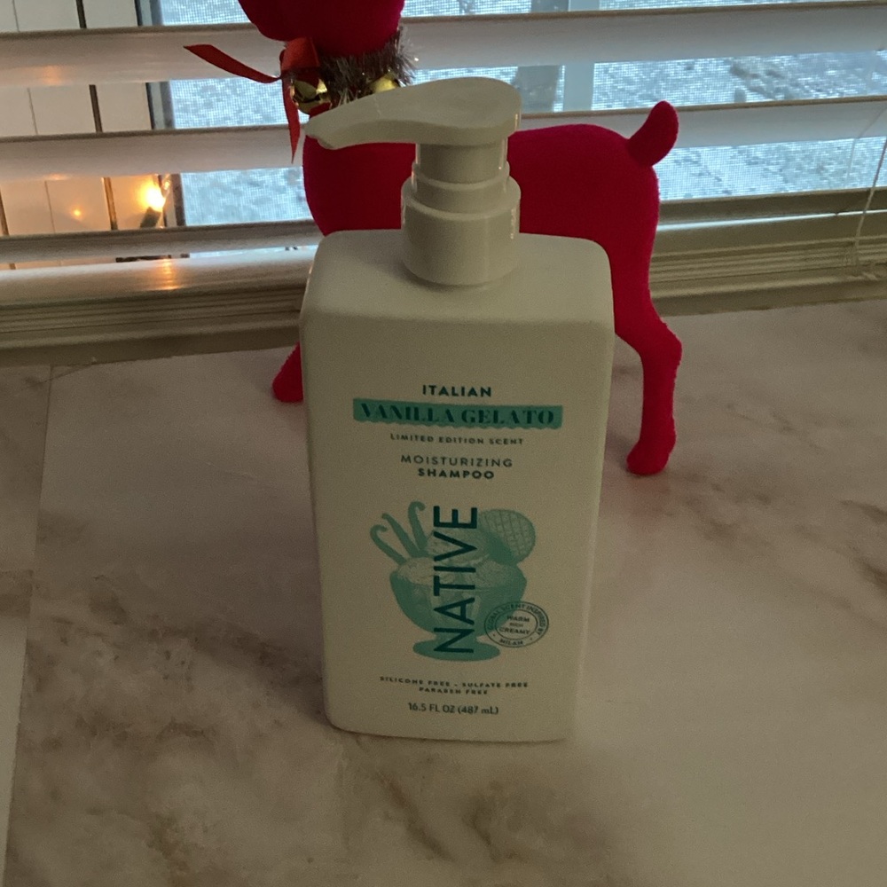 new limited edition native Italian shampoo